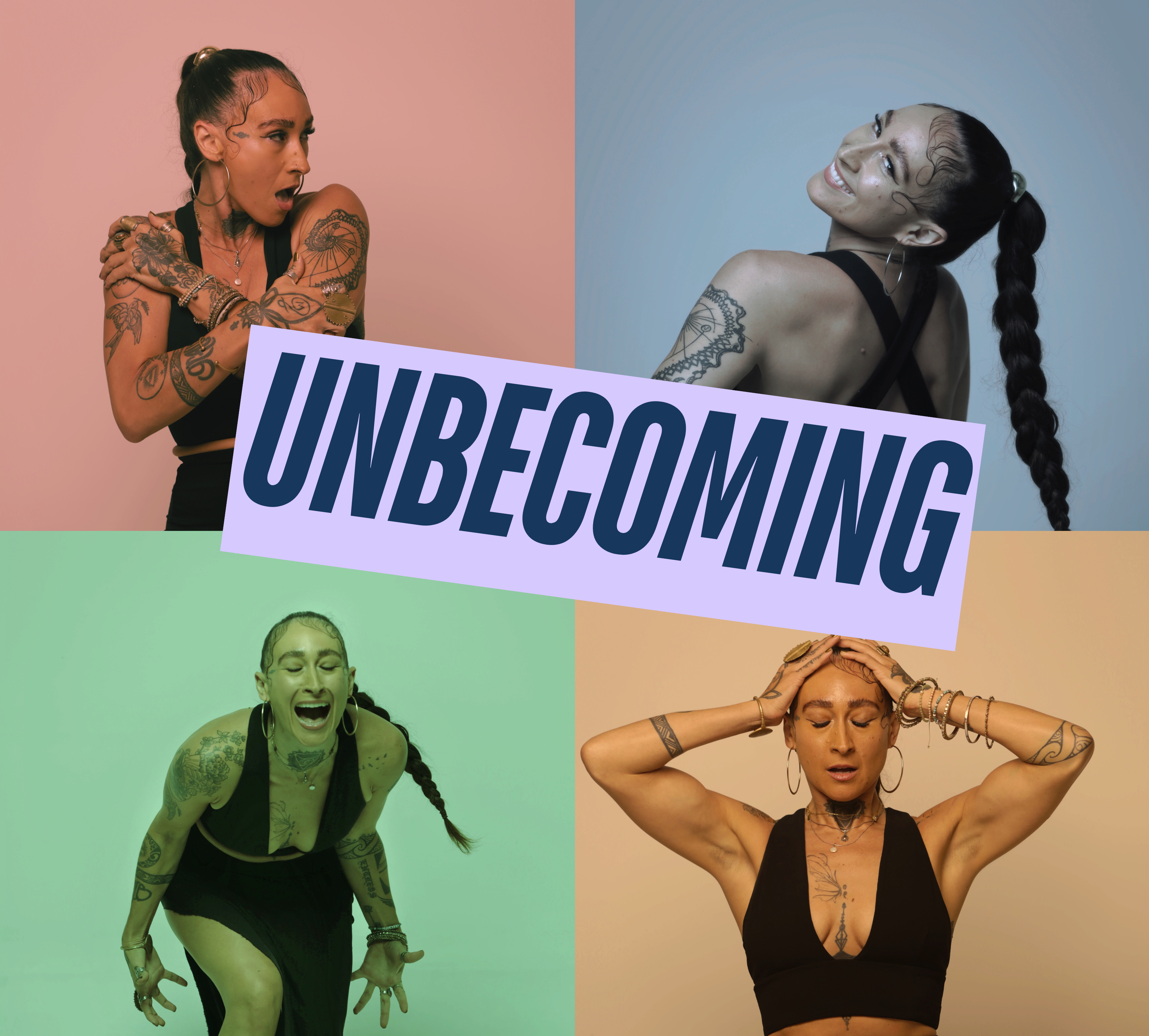 UNBECOMING show poster