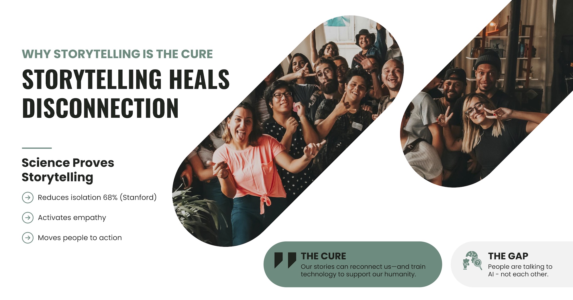 Why storytelling is the cure